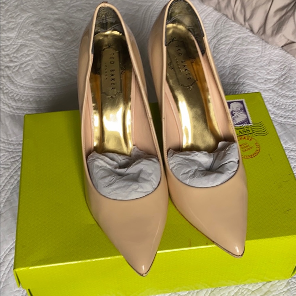 Ted baker nude shoes